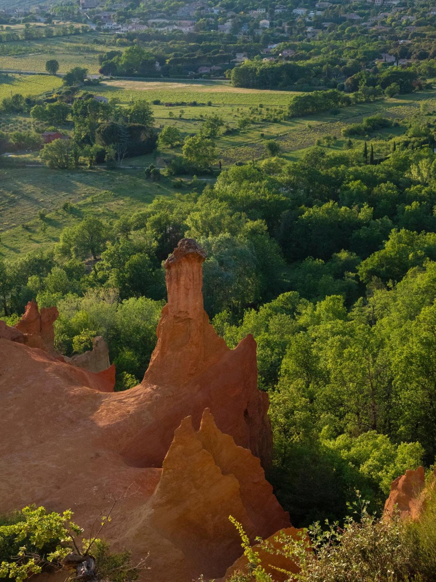 リュストレル Maison Au Colorado Provencalヴィラ エクステリア 写真